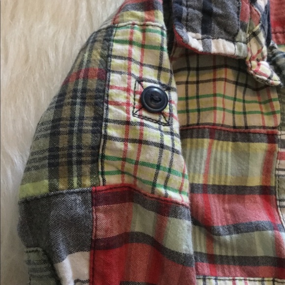 Baby Gap patchwork button down - Picture 4 of 4